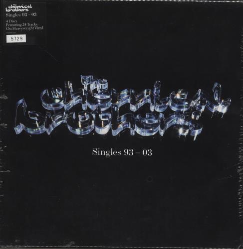 Chemical Brothers Singles 93-03 - Sealed + Numbered Vinyl Box Set UK CCBVXSI257140