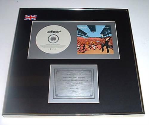 Chemical Brothers Surrender award disc UK CCBAWSU310769