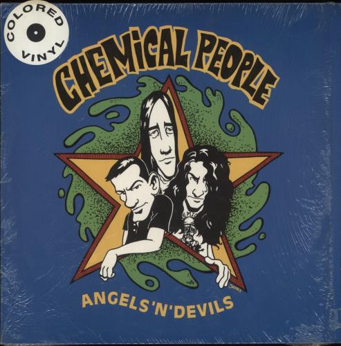 Chemical People Angels 'N' Devils - Green Vinyl 10" vinyl single (10 inch record) US CK810AN860158