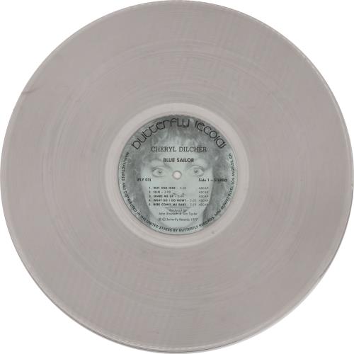 Cheryl Dilcher Blue Sailor - Clear Vinyl vinyl LP album (LP record) US CJILPBL756547