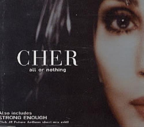 Cher All Or Nothing CD single (CD5 / 5") Australian CHEC5AL140251