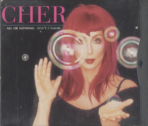 Cher All Or Nothing CD single (CD5 / 5") US CHEC5AL172512
