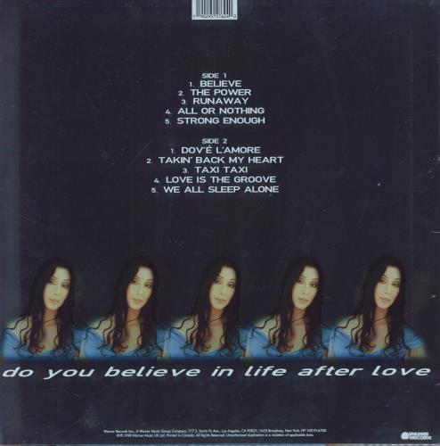 Cher Believe - 180gm - Metallic Sleeve vinyl LP album (LP record) US CHELPBE830325