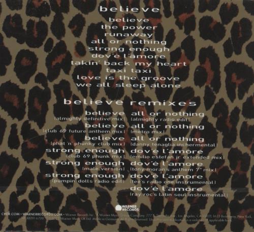 Cher Believe: 25th Anniversary Deluxe Edition - Sealed 2 CD album set (Double CD) UK CHE2CBE827044