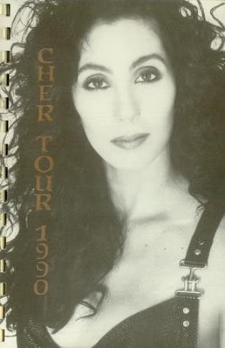 Cher Cher Tour 1990 Itinerary US CHEITCH427519