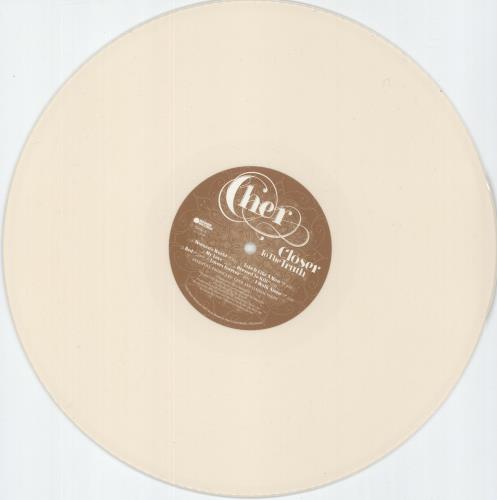 Cher Closer To The Truth - Bone Coloured Vinyl vinyl LP album (LP record) UK CHELPCL881517