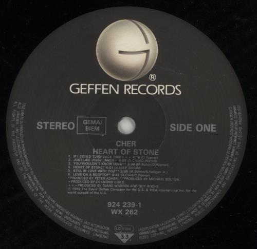 Cher Heart Of Stone - EX vinyl LP album (LP record) UK CHELPHE871065