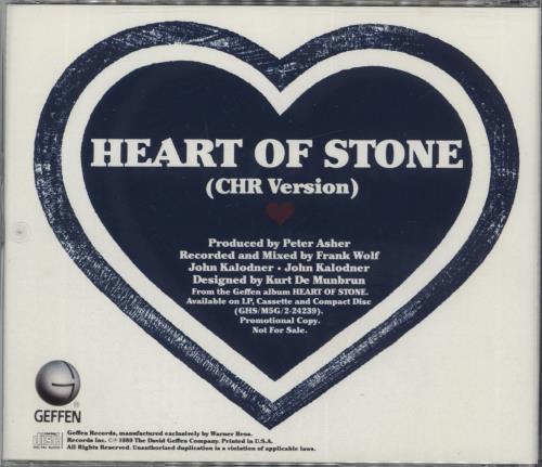 Cher Heart Of Stone CD single (CD5 / 5") US CHEC5HE22895