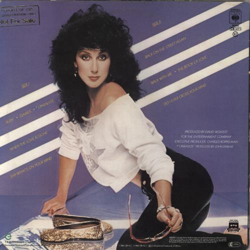 Cher I Paralyze - EX vinyl LP album (LP record) UK CHELPIP818213
