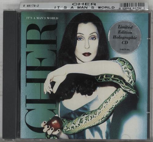 Cher It's A Man's World - Holographic CD CD album (CDLP) US CHECDIT72204