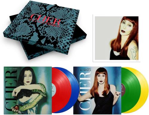 Cher It's A Man's World: Deluxe Edition + Coloured Vinyl - Sealed Vinyl Box Set UK CHEVXIT828802