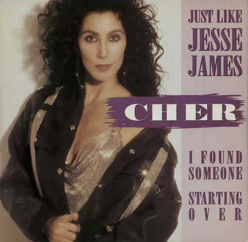 Cher Just Like Jesse James 12" vinyl single (12 inch record / Maxi-single) UK CHE12JU35525