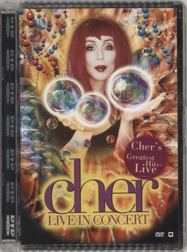 Cher Live In Concert DVD German CHEDDLI736393