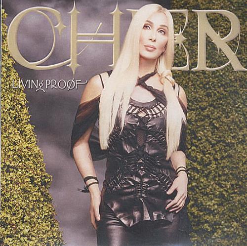 Cher Living Proof CD-R acetate UK CHECRLI200972