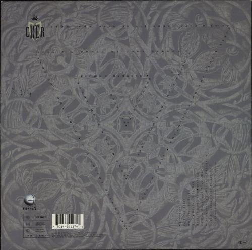 Cher Love Hurts - Mirror Image Sleeve + Sticker vinyl LP album (LP record) German CHELPLO273737