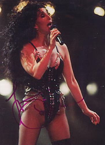Cher Signed Photograph photograph UK CHEPHSI258319