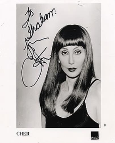 Cher Signed Photograph photograph UK CHEPHSI258421