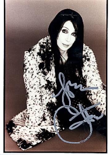 Cher Signed Photograph photograph UK CHEPHSI259123