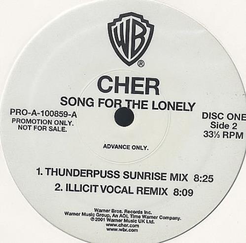 Cher Song For The Lonely 12" vinyl single (12 inch record / Maxi-single) US CHE12SO220251