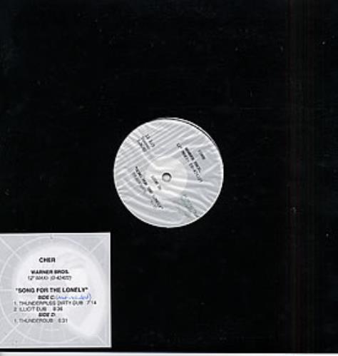 Cher Song For The Lonely 12" vinyl single (12 inch record / Maxi-single) US CHE12SO256143