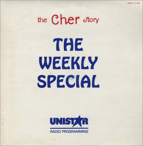 Cher The Cher Story - Unistar Radio Show 2-LP vinyl record set (Double LP Album) US CHE2LTH64368