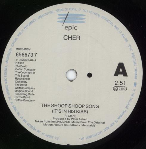 Cher The Shoop Shoop Song (It's In His Kiss) 7" vinyl single (7 inch record / 45) Dutch CHE07TH640078