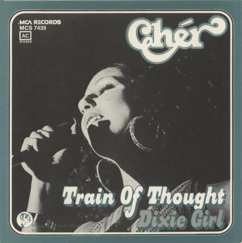 Cher Train Of Thought 7" vinyl single (7 inch record / 45) German CHE07TR881237