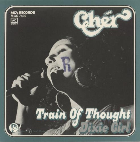 Cher Train Of Thought 7" vinyl single (7 inch record / 45) German CHE07TR881237