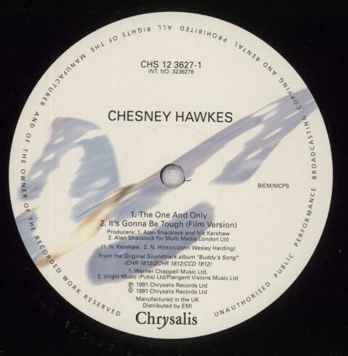 Chesney Hawkes The One And Only 12" vinyl single (12 inch record / Maxi-single) UK HAW12TH278397
