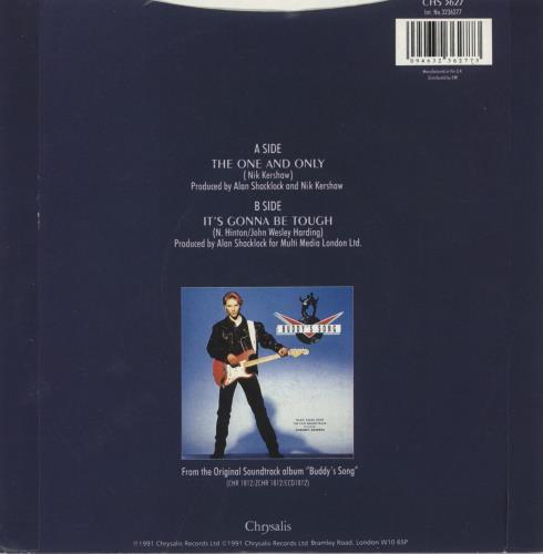 Chesney Hawkes The One And Only 7" vinyl single (7 inch record / 45) UK HAW07TH592250