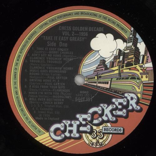 Chess Records Chess Golden Decade Volume 2 - 1956 vinyl LP album (LP record) UK EKGLPCH613761