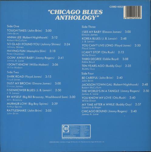 Chess Records Chicago Blues Anthology - Chess Masters 2-LP vinyl record set (Double LP Album) UK EKG2LCH556337