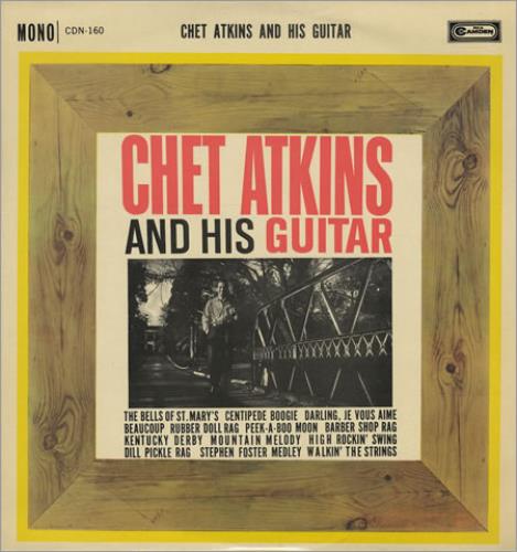 Chet Atkins Chet Atkins And His Guitar vinyl LP album (LP record) UK CA7LPCH363349