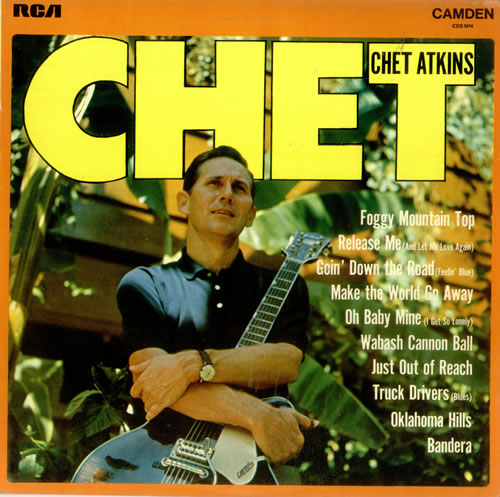 Chet Atkins Chet vinyl LP album (LP record) UK CA7LPCH451264