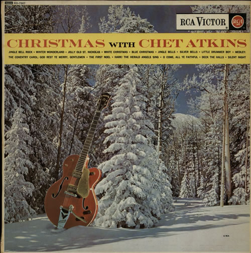 Chet Atkins Christmas With Chet Atkins vinyl LP album (LP record) UK CA7LPCH628914