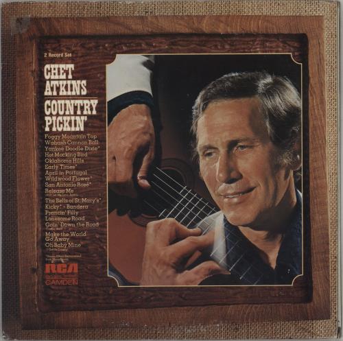 Chet Atkins Country Pickin' 2-LP vinyl record set (Double LP Album) US CA72LCO764609