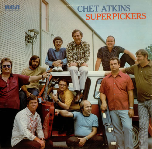 Chet Atkins Superpickers vinyl LP album (LP record) US CA7LPSU455982