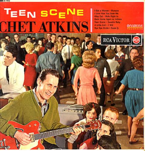 Chet Atkins Teen Scene vinyl LP album (LP record) UK CA7LPTE301081