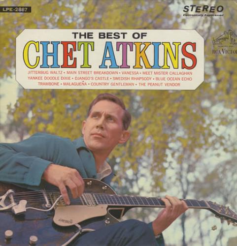 Chet Atkins The Best Of Chet Atkins vinyl LP album (LP record) Canadian CA7LPTH375601