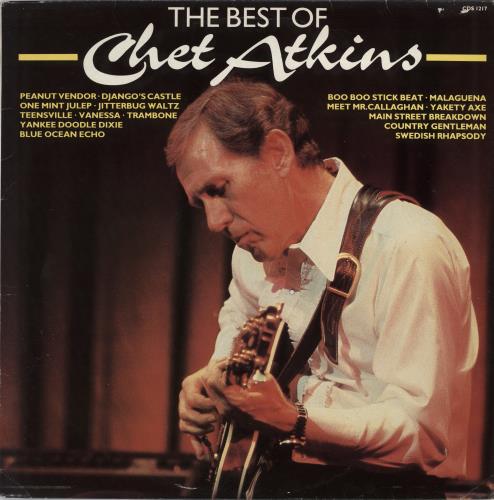 Chet Atkins The Best Of Chet Atkins vinyl LP album (LP record) UK CA7LPTH770447