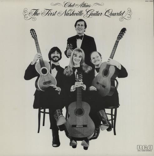 Chet Atkins The First Nashville Guitar Quartet vinyl LP album (LP record) Canadian CA7LPTH750874