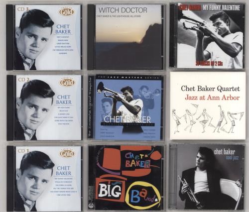 Chet Baker CD Album Collection CD album (CDLP) UK 6CBCDCD813299
