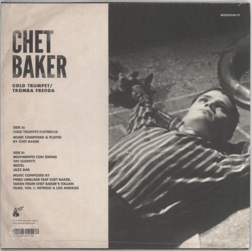 Chet Baker Cold Trumpet / Tromba Fredda - RSD19 - Sealed 10" vinyl single (10 inch record) US 6CB10CO726027