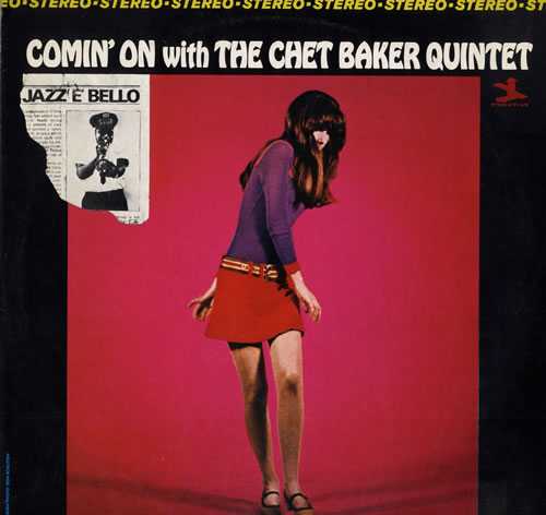 Chet Baker Comin' On vinyl LP album (LP record) Italian 6CBLPCO556074