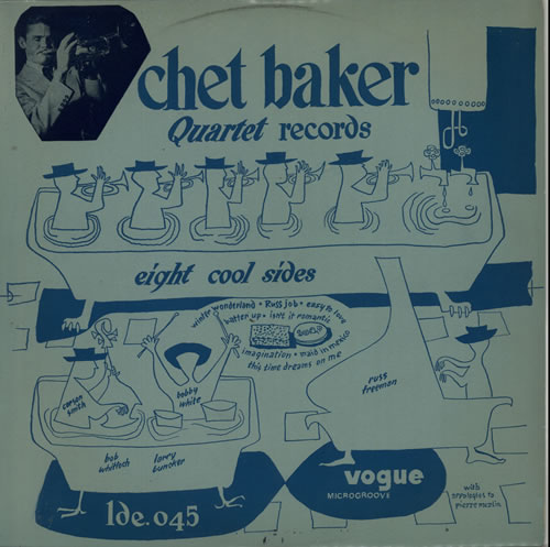 Chet Baker Eight Cool Sides 10" vinyl single (10 inch record) UK 6CB10EI633656