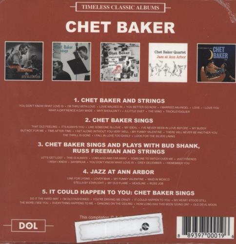 Chet Baker Timeless Classic Albums - Sealed CD Album Box Set UK 6CBDXTI834779