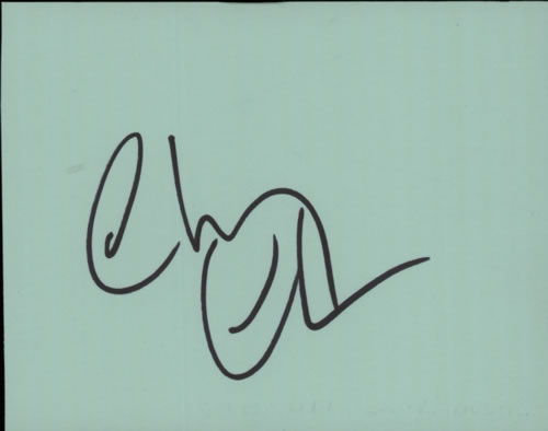 Chevy Chase Page From An Autograph Book memorabilia UK E9FMMPA601945