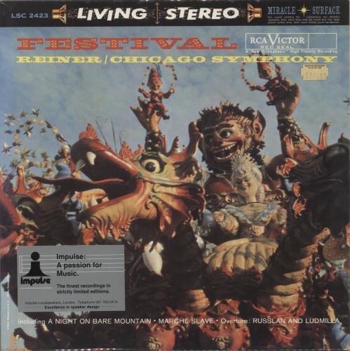 Chicago Symphony Orchestra Festival - 180g vinyl LP album (LP record) US E51LPFE875826