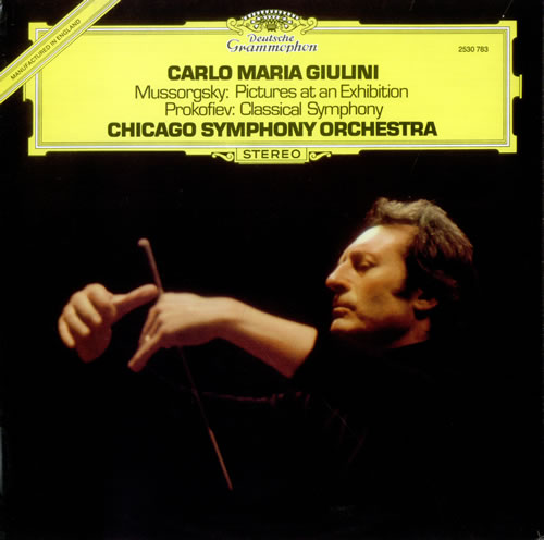 Chicago Symphony Orchestra Mussorgsky: Pictures At An Exhibition / Prokoviev: Classical Symphony vinyl LP album (LP record) UK E51LPMU525727