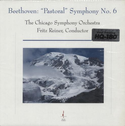 Chicago Symphony Orchestra Pastoral Symphony - 180g vinyl LP album (LP record) US E51LPPA880743